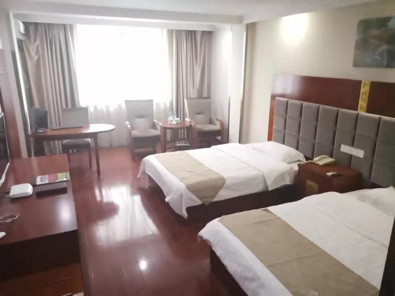 Greentree Inn Zhejiang Taizhou Tiantai Bus Station Express Hotel Exterior foto