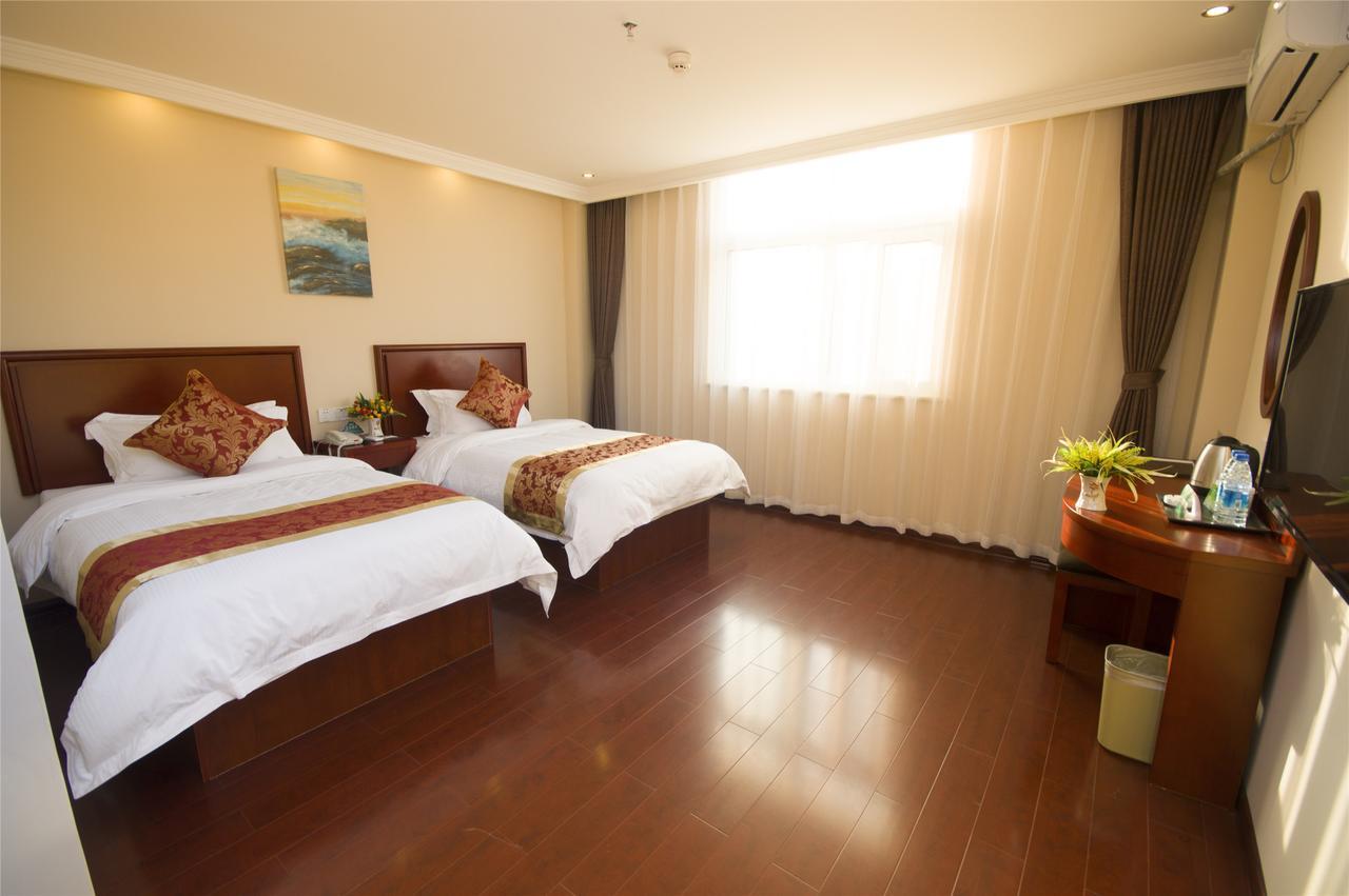 Greentree Inn Zhejiang Taizhou Tiantai Bus Station Express Hotel Exterior foto