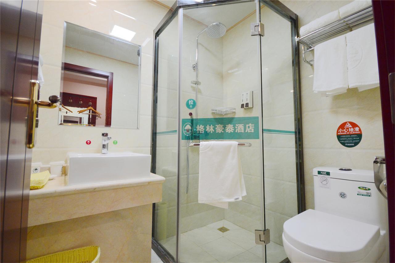 Greentree Inn Zhejiang Taizhou Tiantai Bus Station Express Hotel Exterior foto