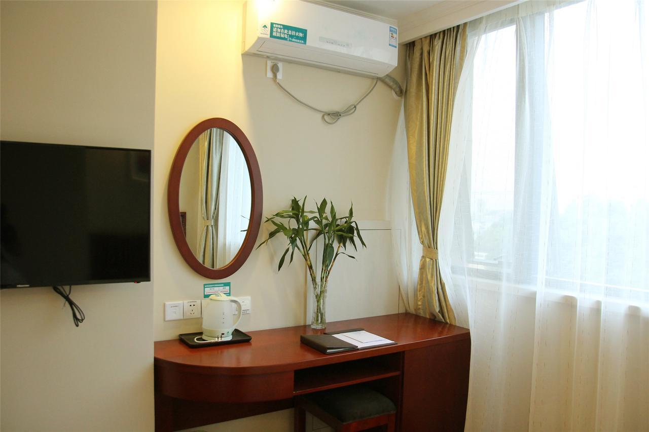 Greentree Inn Zhejiang Taizhou Tiantai Bus Station Express Hotel Exterior foto